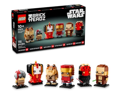 Recensione LEGO 40676 Brickheadz Star Wars: La minaccia fantasma e prezzo