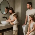 Arredo bagno effetto cemento: perché sempre più famiglie lo preferiscono e dove sta il trucco
