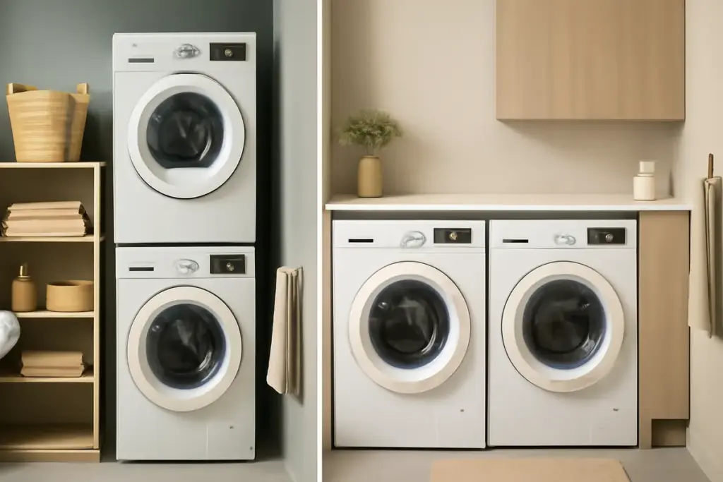 Differenza tra asciugatrice a colonna e a incasso nel bagno Spazio e comodità: cosa cambia davvero