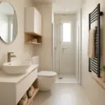 Come arredare un bagno stretto ma lungo? Idee salvaspazio che danno ampiezza visiva