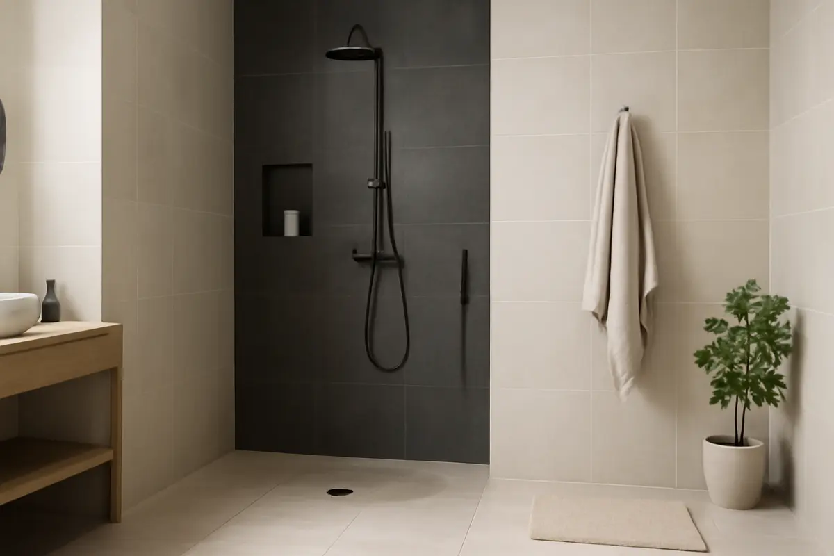Doccia walk-in senza vetro: design da copertina ma non sempre pratico, cosa sapere prima