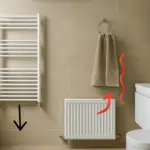 Qual è la posizione ideale per il termoarredo in bagno? L’errore più comune che fa sprecare calore