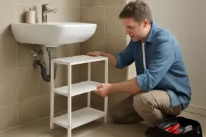 Installazione del salvaspazio sotto lavabo: la strategia che libera centimetri preziosi
