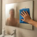 Perché si forma la condensa sullo specchio bagno dopo la doccia? Il metodo pratico per eliminarla