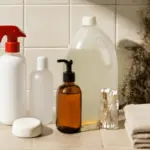 Quali contenitori usare per prodotti e detersivi in bagno? La scelta sicura che previene muffa