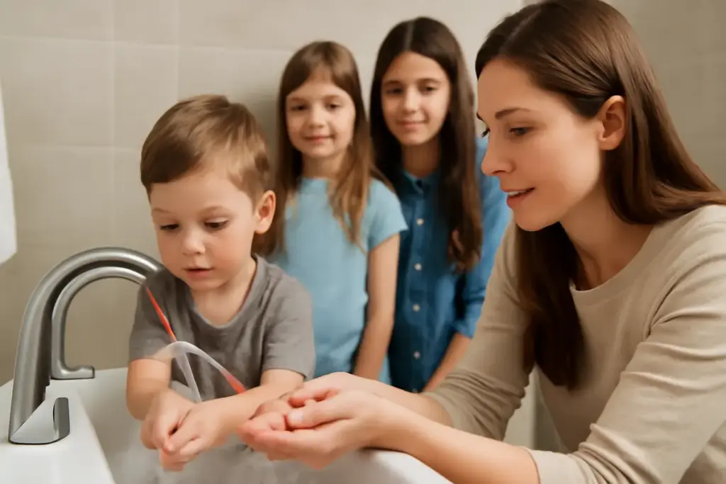 Migliori miscelatori a infrarossi per bagno: perché sono la scelta igienica anche per famiglie numerose