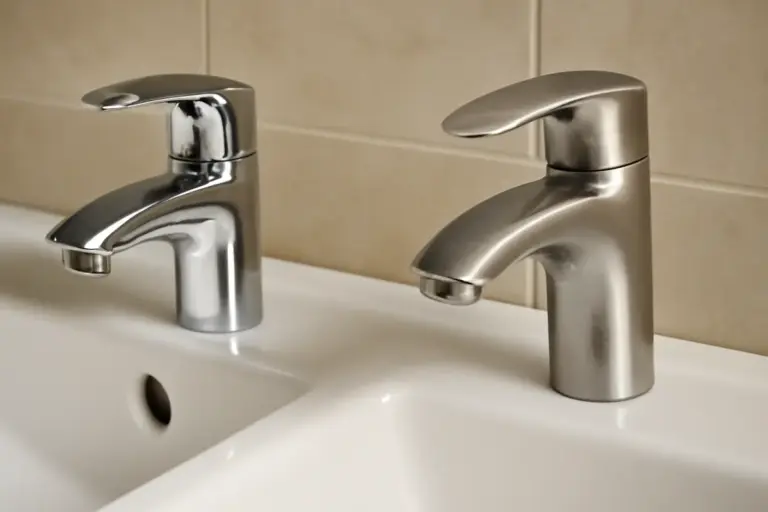Profili cromati o satinati per rubinetteria bagno: la differenza che incide sulle impronte e sulla pulizia