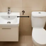 Qual è la giusta distanza tra lavabo e wc? Regola utile che migliora comfort e pulizia