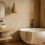 Bagno in stile nordico: i materiali che scaldano l’ambiente e gli errori da evitare