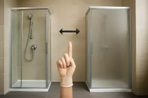Box doccia in vetro o acrilico: quale materiale conviene per durata e facilità di pulizia?