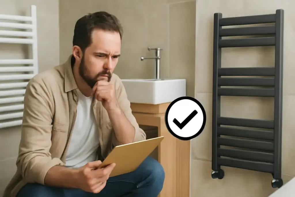 Come scegliere il termoarredo per bagno? Consigli pratici contro errori comuni