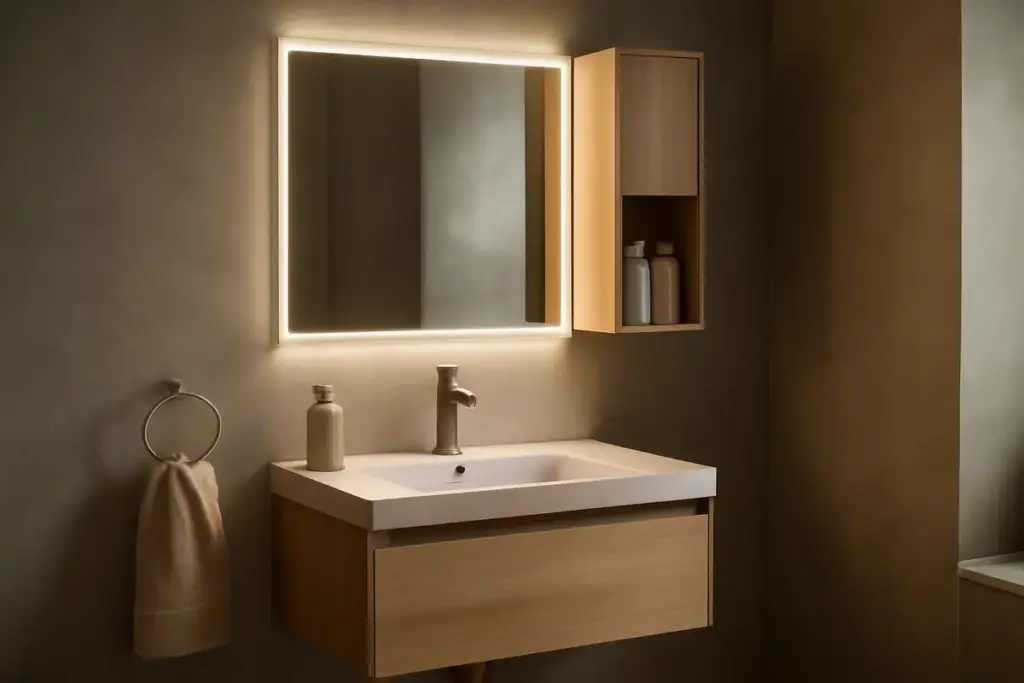 Mobili bagno con illuminazione integrata: guida ai vantaggi che pochi sfruttano pienamente