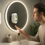 Specchio bagno illuminato: quali tecnologie scegliere per ridurre i consumi