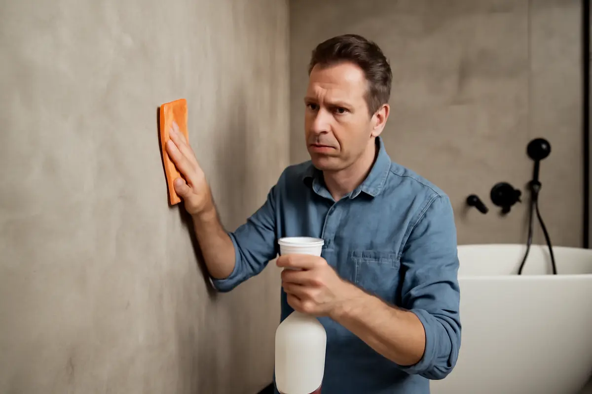 Pareti in resina nel bagno moderno: manutenzione semplice o complicata? La verità poco nota