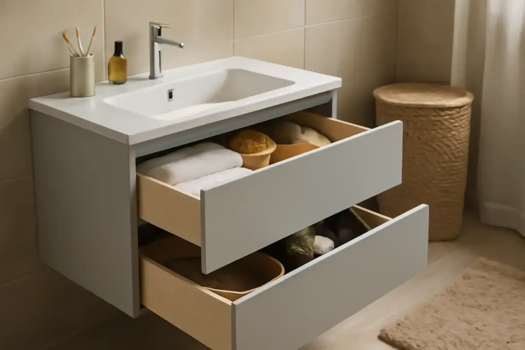 Mobile bagno con cassettoni profondi: spazio in più o solo ingombro? I casi in cui conviene davvero