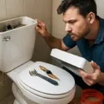 Cassetta wc che perde acqua dopo lo scarico: cosa controllare prima di sostituire tutto