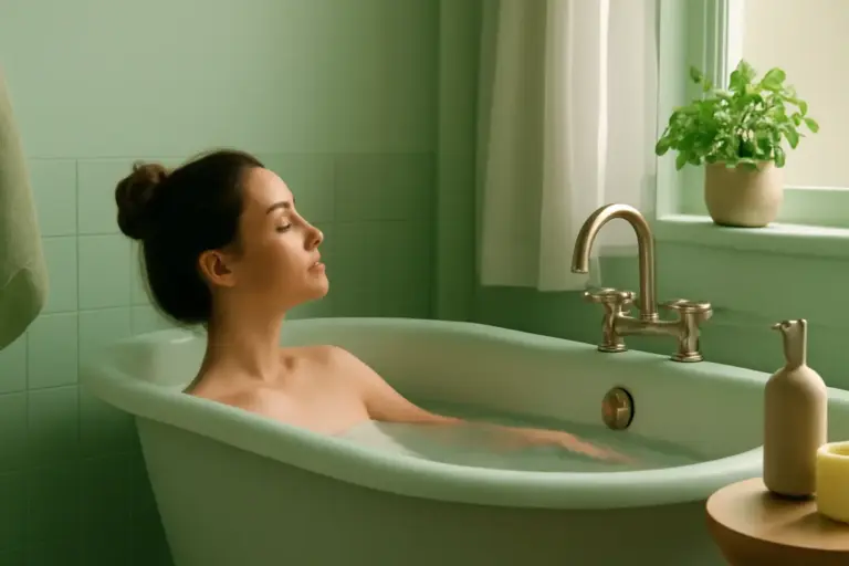 Qual è il colore più adatto per rilassare in bagno? L’abbinamento che cambia l’atmosfera